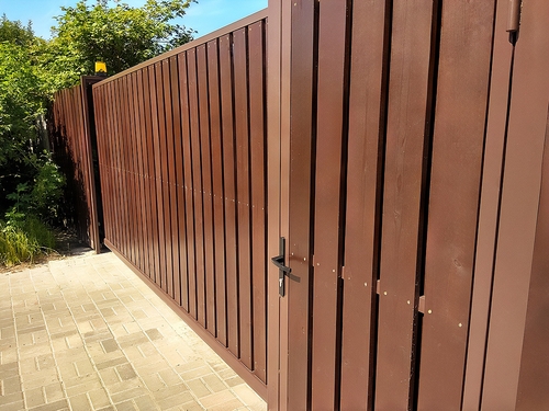 Деревянные ворота Деревянные ворота